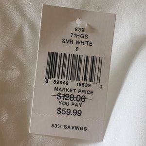 French Connection summer white dress